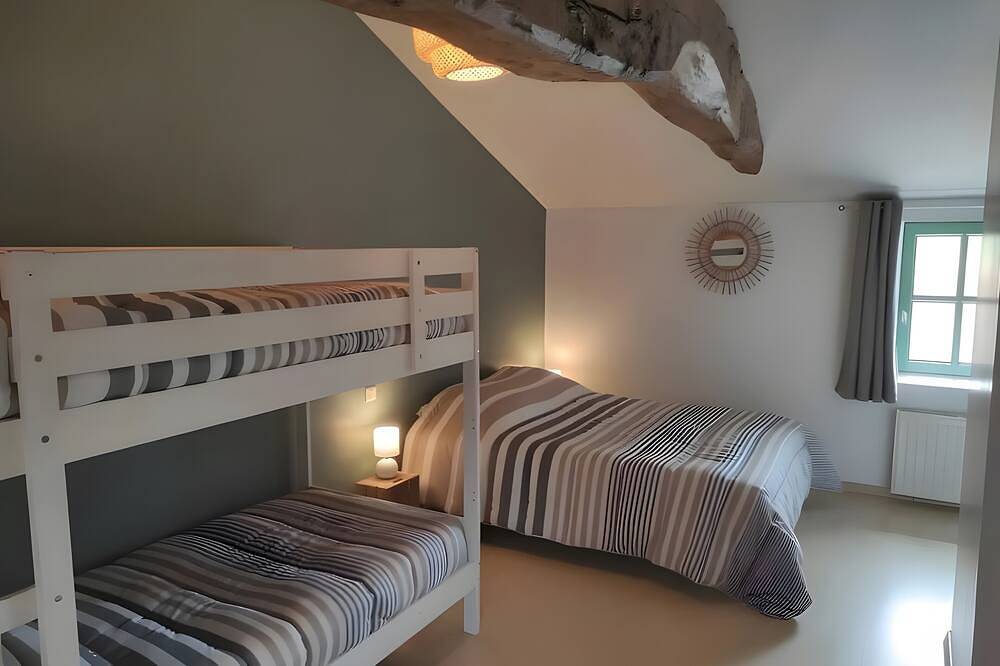 Le Hameau de L'artiste - Le Refuge, 14 pers piscine, extension possible 8 pers avec le gite Le Havre in Montournais, Fontenay-le-Comte