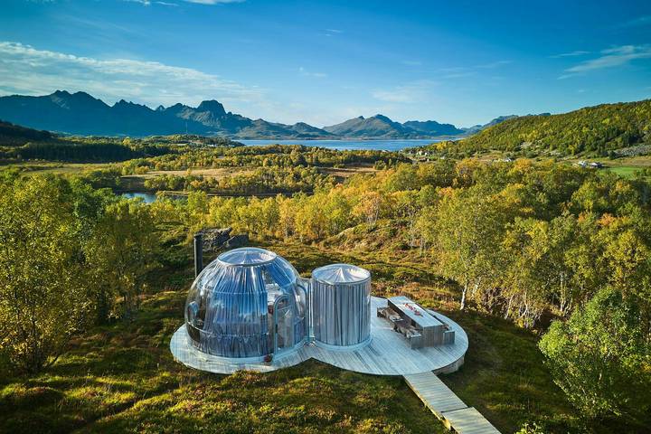 Ferienhaus für 2 Personen, mit Terrasse in Vesterålen