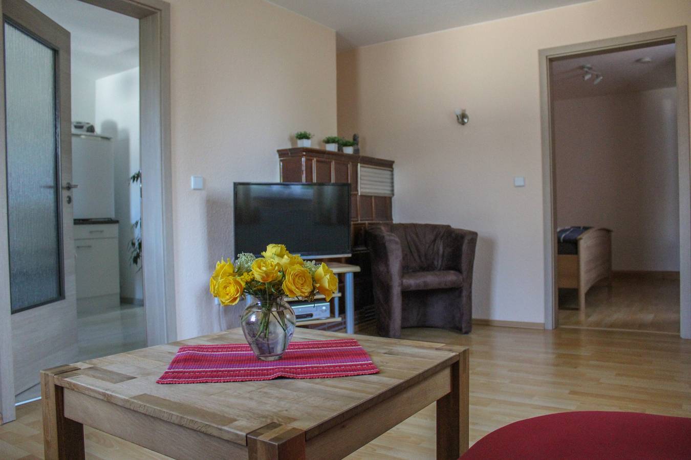 Ganze Wohnung, Apartment 'Haus Am Wald' mit Gemeinschaftsgarten und Wlan in Föritztal, Frankenwald