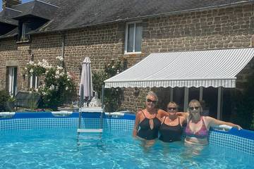Agriturismo pour 14 personnes, avec jardin et piscine à Fougerolles-du-Plessis