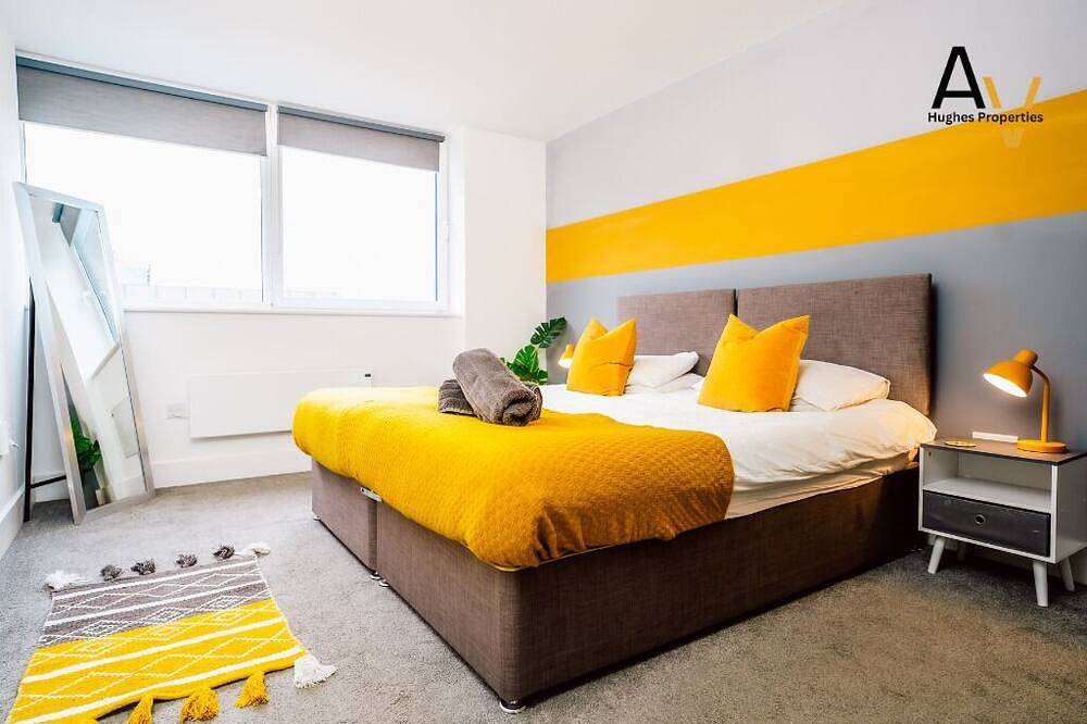 Entire apartment, Centrally Located 1-Bed Apt for Business & Fun in Milton Keynes, South East England