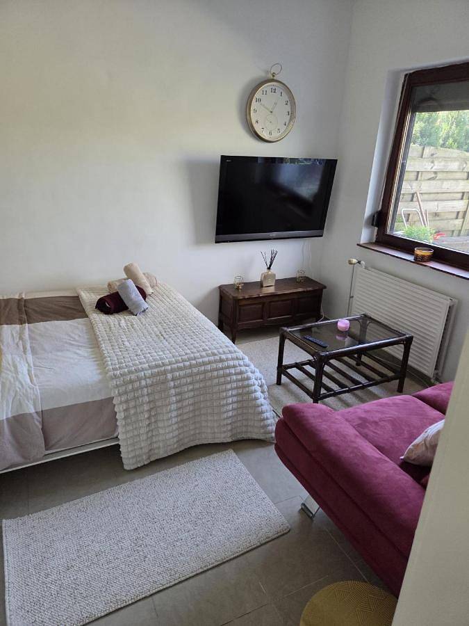Gîte pour 2 personnes, avec vue ainsi que jardin et terrasse à Vilvorde