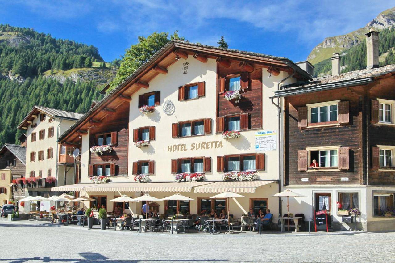 Hotel Suretta in Splügenpass, Rheinwald