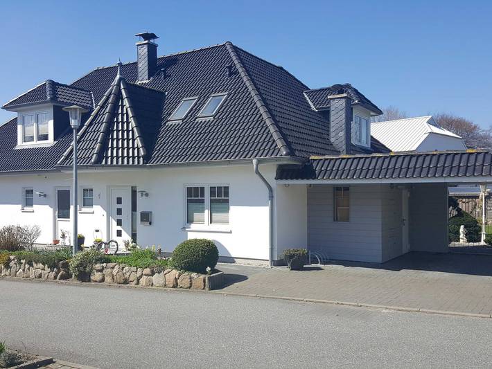 Ferienwohnung für 3 Personen, mit Garten und Seeblick, mit Haustier in Glücksburg
