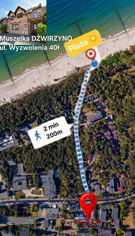 Cały apartament wypoczynkowy, Muszelka in Dźwirzyno, Baltic Sea Pomerania