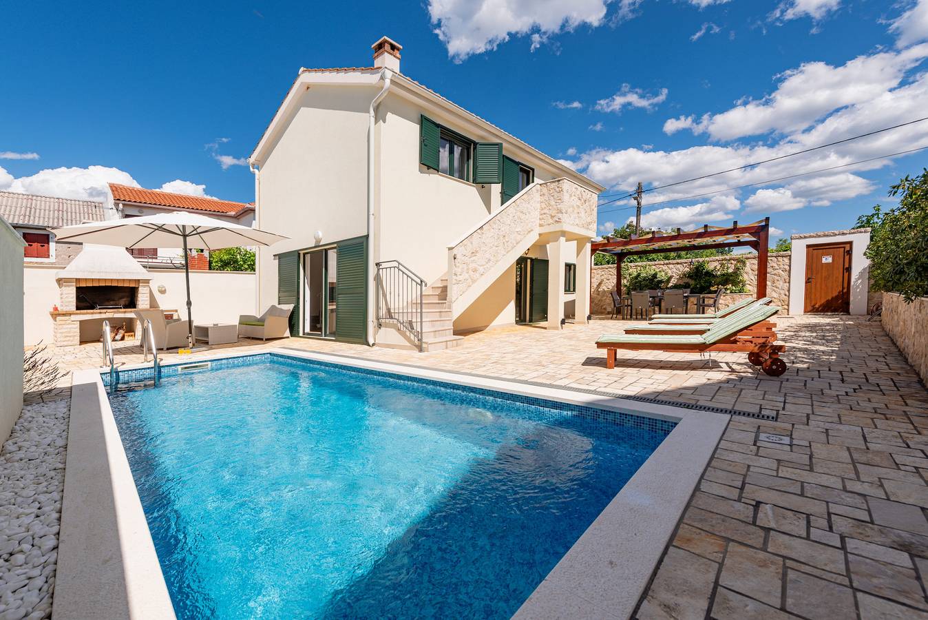 Villa Ivo Zadarvillas in Posedarje, Zadar