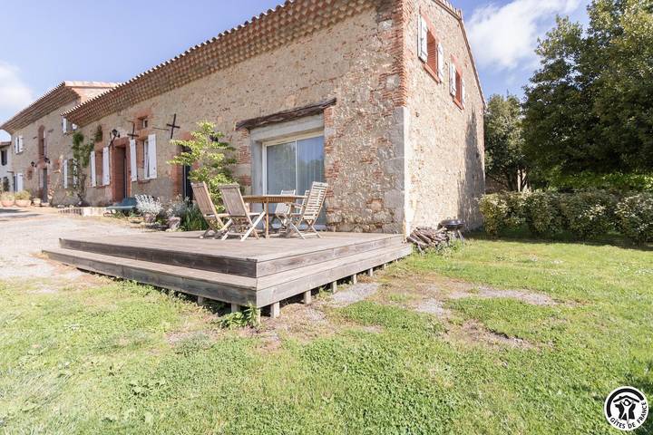 Gîte pour 6 personnes, avec jardin