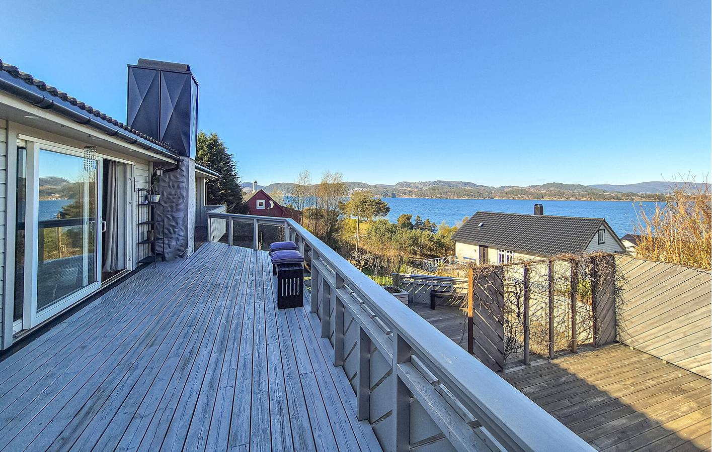 Ferienhaus für 6 Personen mit Terrasse in Askøy