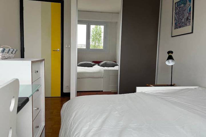 Apartamento entero, Sunny Private Bedrooms Bois de Vincennes for 1-4p in Fontenay-sous-Bois, Valle del Marne