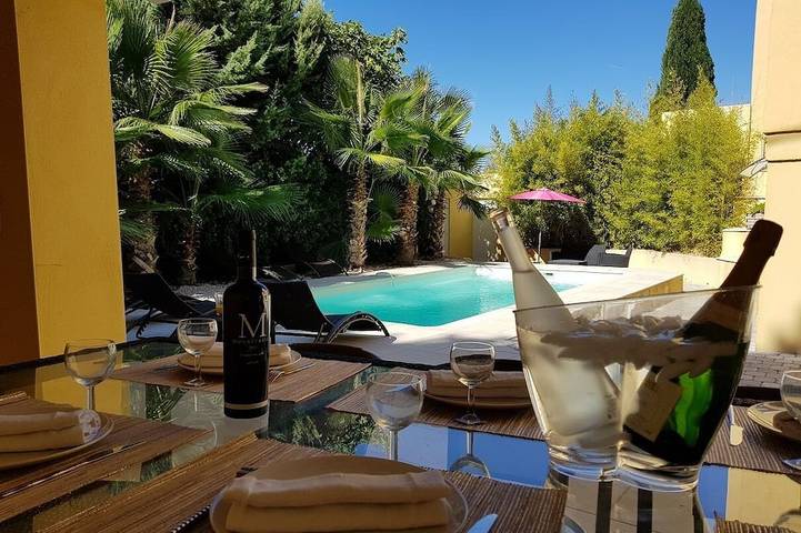 Villa pour 8 personnes, avec jardin