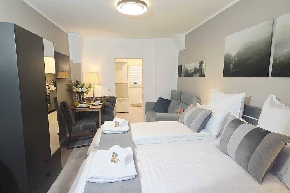 Appartement entier, Apart Studio- Suites Dessau-Rosslau - Classic - with Whirlpool Parking Elberadweg in Roßlau, Dessau