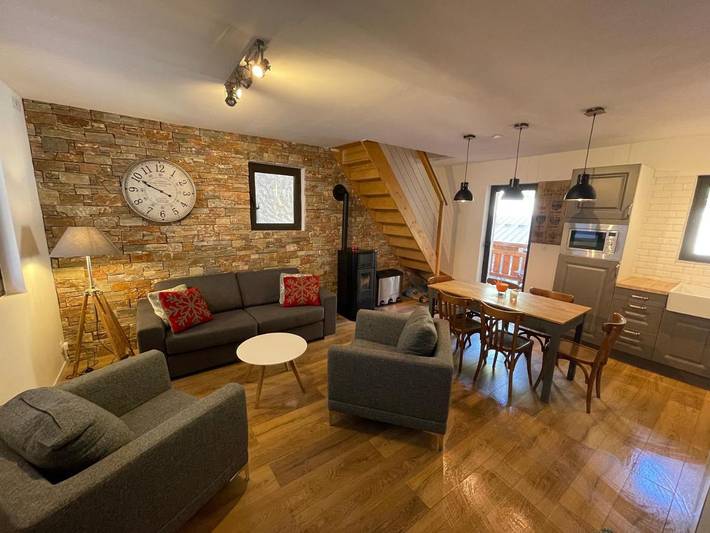 Location de vacances pour 6 personnes, avec balcon et vue à Colmars - 3