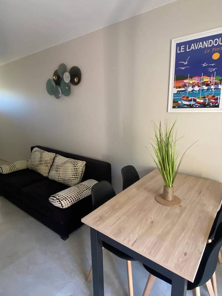 Gîte pour 4 personnes, avec terrasse dans Plage La Favière - 3