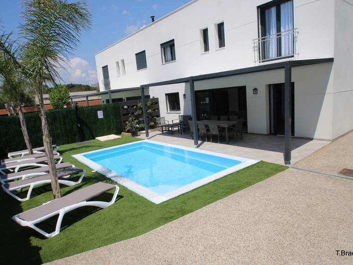 Maison de vacances pour 10 personnes, avec Terrasse et Jardin à Cambrils