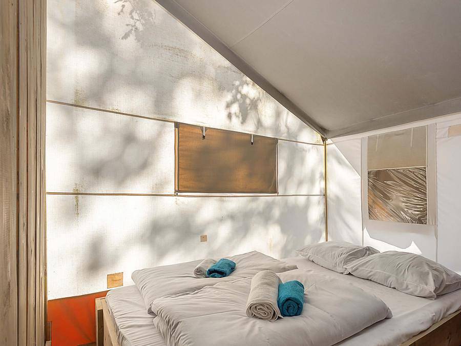 Camping Polari - Canvas and wooden tent 5 persons - Safari tent Luxe in Rovinj, Rovinj region