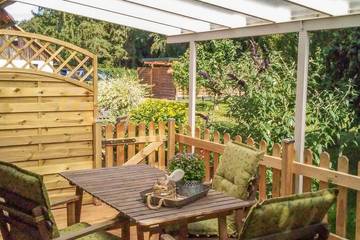 Ferienwohnung für 3 Personen, mit Terrasse und Garten in Ahrenshagen-Daskow