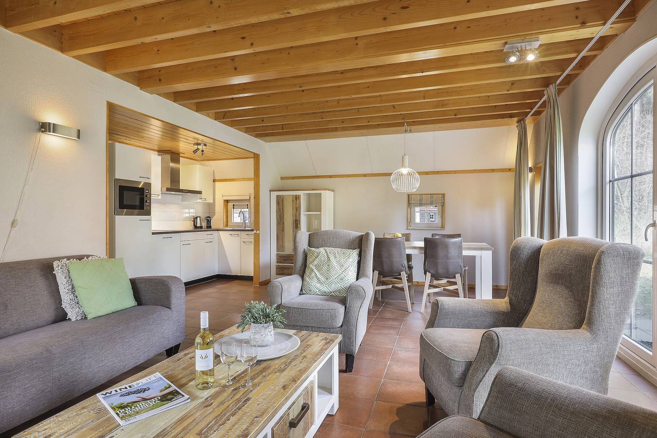 Bungalow für 6 Personen mit Balkon/Terrasse in Sallandse Heuvelrug