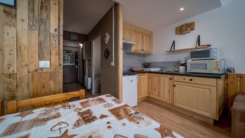 Gîte pour 4 personnes, avec balcon à Allos - 2