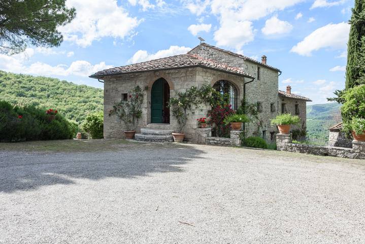 Location de vacances pour 12 personnes, avec jardin et terrasse à Radda in Chianti - 4