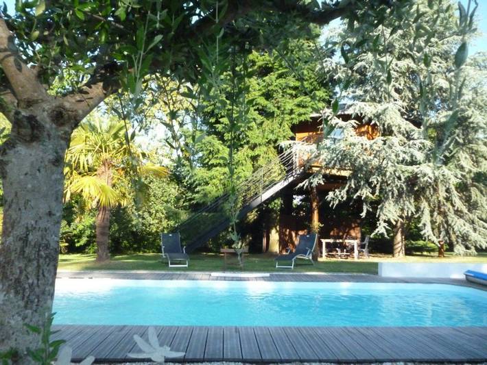 Location de vacances pour 2 personnes, avec Terrasse et Piscine à Sainte-Pazanne