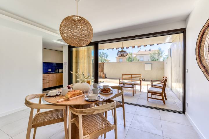 Gîte pour 4 personnes, avec balcon dans Plage Du Petit Travers Carnon Plage - 2