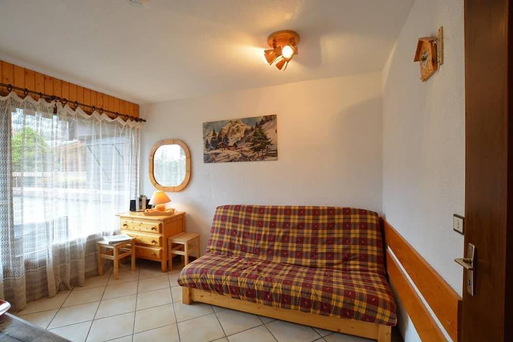 Entire apartment, Ground floor, view mountain, balcony, tv, 25m², Le Grand Bornand in Le Grand-Bornand, Annecy region