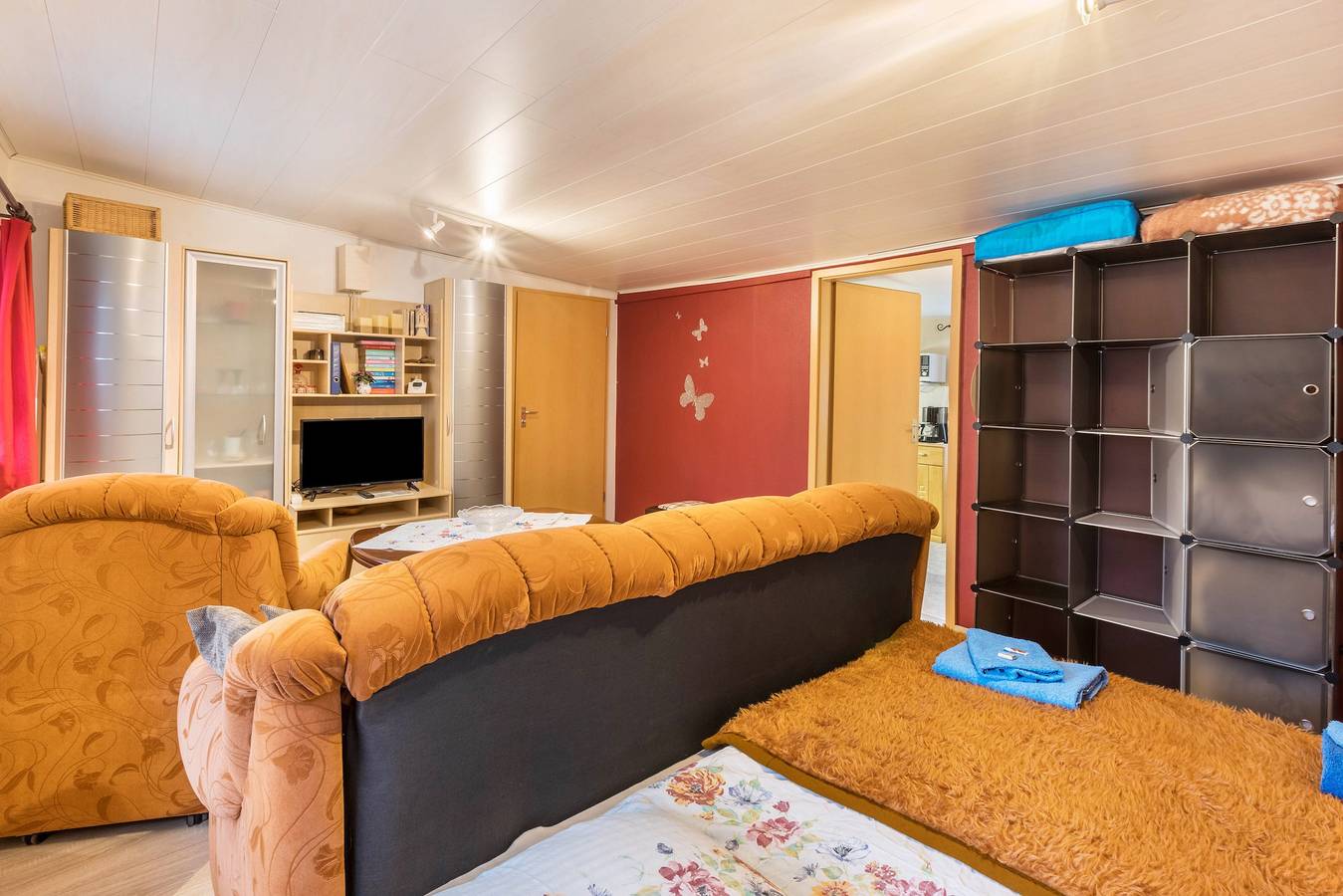Ferienhaus 'Ferienhäuschen Wils' mit Gemeinschaftspool, privater Terrasse und Wlan in Borkheide, Mittelmark