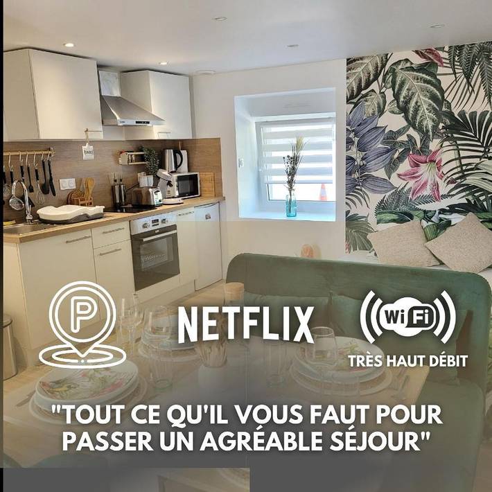 Gîte pour 3 personnes, avec jardin, animaux acceptés dans Mernel