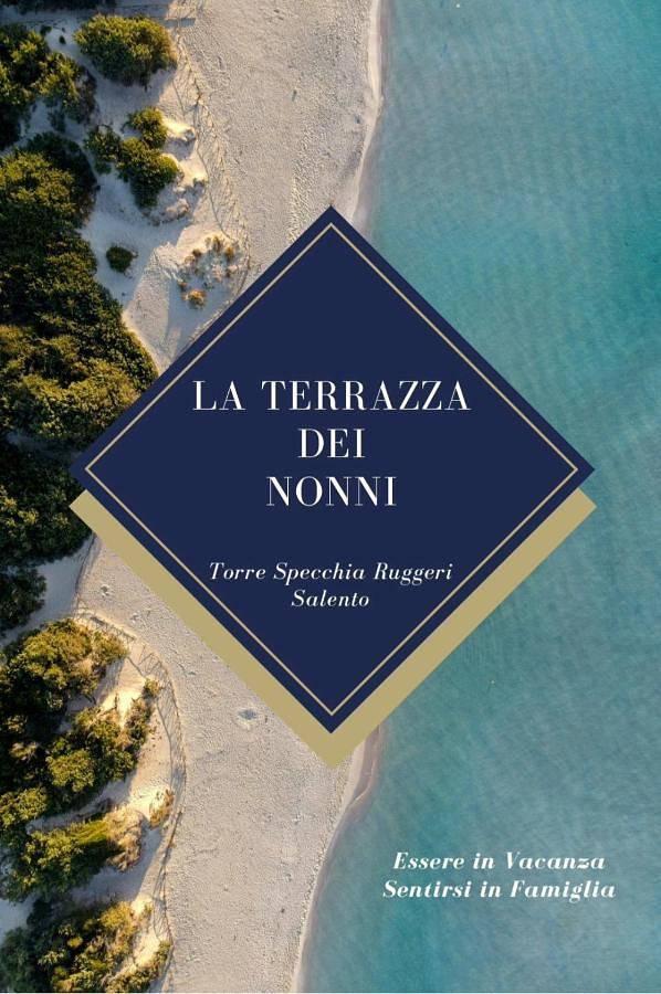 Appartamento per 4 persone, con Terrazza e Idromassaggio nonché Giardino e Piscina a Torre Specchia Ruggeri