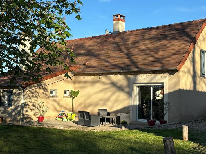 Maison de vacances pour 4 personnes, avec vue et jardin
