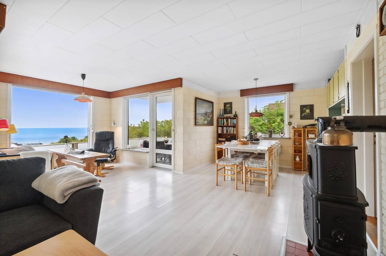 Pet friendly home in Hasle with outdoor swimming pool in Hasle, Bornholm