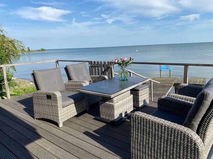 Ferienhaus für 4 Personen, mit Terrasse und Ausblick sowie Seeblick in Holländische Küste - 4