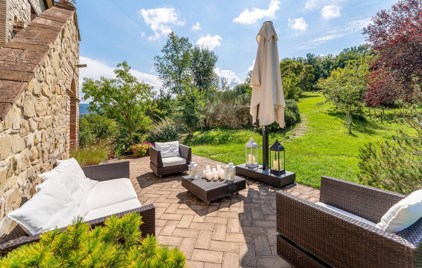 Encantador refugio de 28 m² con piscina, jardín y wifi in Collazzone, Provincia de Perugia