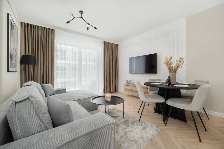 Ferienwohnung für 4 Personen, mit Balkon/Terrasse in Niederschlesien