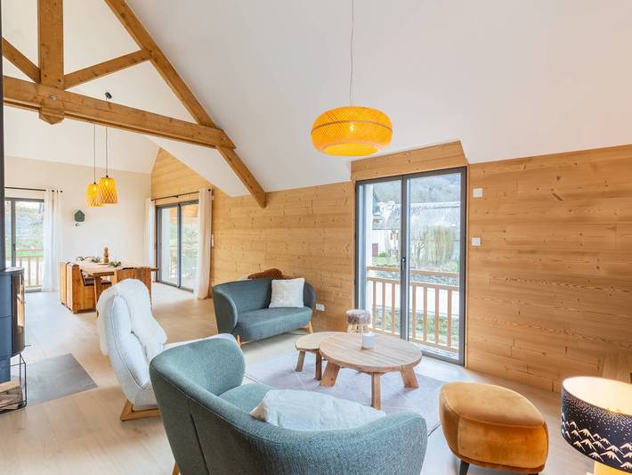 Location de vacances pour 8 personnes, avec balcon et jardin à Armenteule - 4