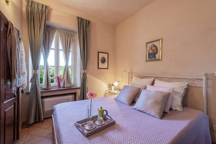 Ganze Wohnung, Apartment in einer historischen Villa: Aussicht & authentische Gastfreundschaft in Siena in Siena, Siena und Umgebung2