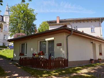 Bungalow für 2 Personen, mit Terrasse im Stettiner Haff