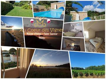 Gîte pour 5 personnes, avec jardin ainsi que piscine et jacuzzi à Saint-Sauveur (Aquitaine)