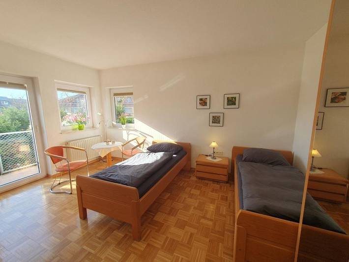 Ferienwohnung für 2 Personen, mit Balkon an der Bergstraße - 3