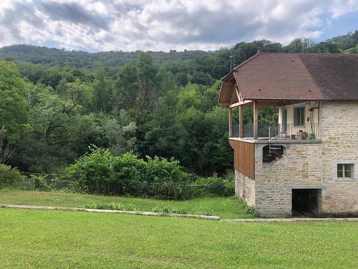 Le Moulin de Cesy in Arbois, Jura Francais