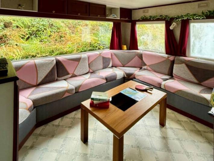 Mobil home pour 4 personnes, avec vue sur le lac et bassin pour enfant à Arnac - 3