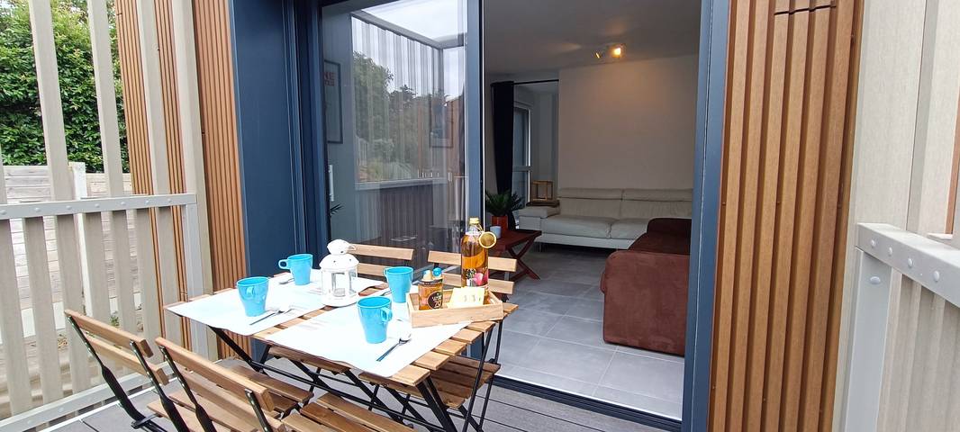 Appartement de vacances pour 4 personnes, avec balcon, animaux acceptés