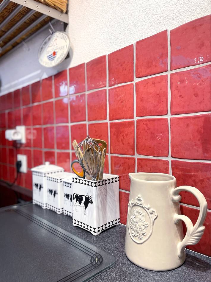 Gîte pour 6 personnes, avec vue sur l’océan et balcon/terrasse à Dives-sur-Mer - 4