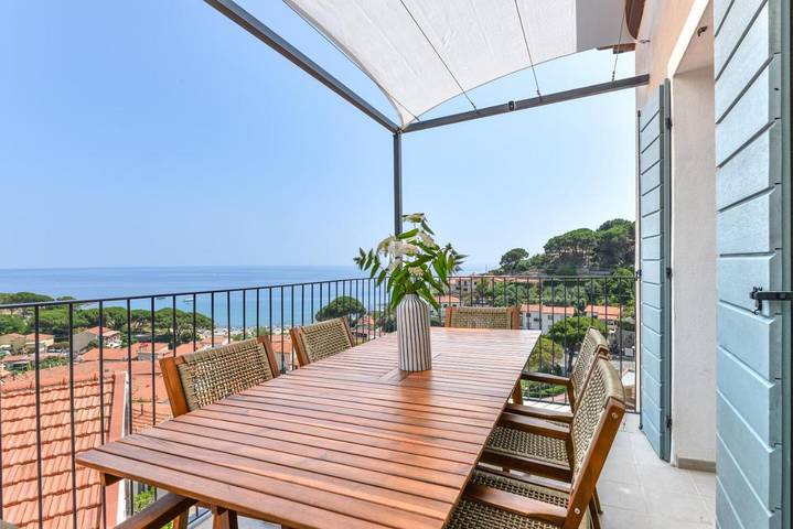 Appartamento per 6 persone, con terrazza, adatto a famiglie con bambini a Seccheto