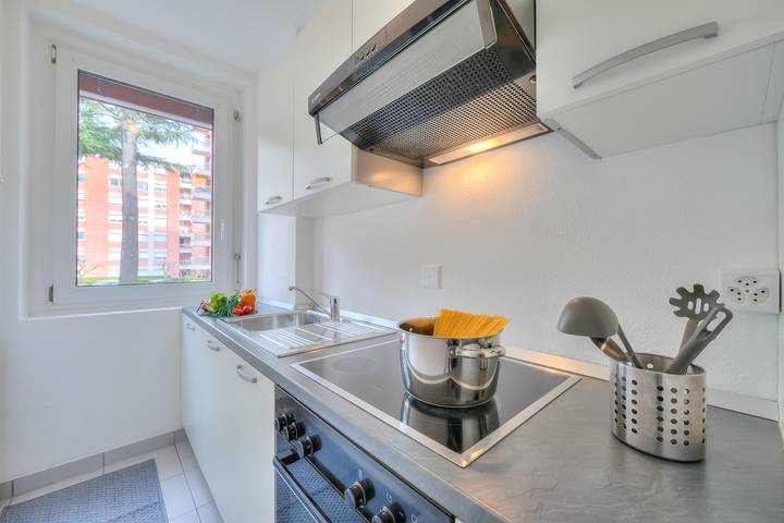 Apartamento entero, Casa Glicine - Studio with Terrace in Lugano, Lago de Lugano