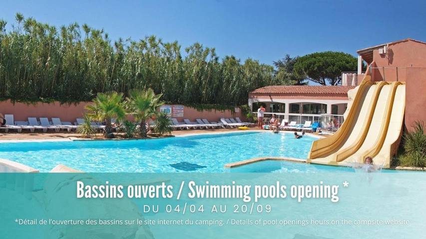 Camping pour 4 personnes, avec terrasse et piscine à Bormes-les-Mimosas - 3