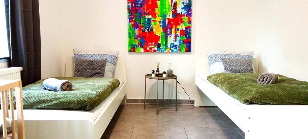 Ferienwohnung für 6 Personen, mit Terrasse und Garten sowie Ausblick in Dortmund