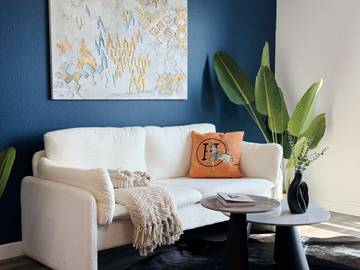 Gîte pour 2 personnes, avec balcon ainsi que jardin et piscine, adapté aux familles à Los Angeles