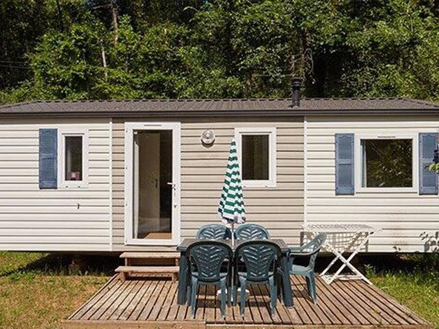 Camping l'Oasis Palavasienne - Mobilhome 6 personas - Mobil-home | Comfort Xl | 2 Dormitorios | 4/6 Pers. | Terraza individual | Aire acondicionado. in Lattes, Côte d'Améthyste