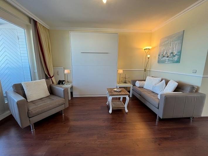 Ferienwohnung für 2 Personen, mit Balkon und Sauna in Laboe